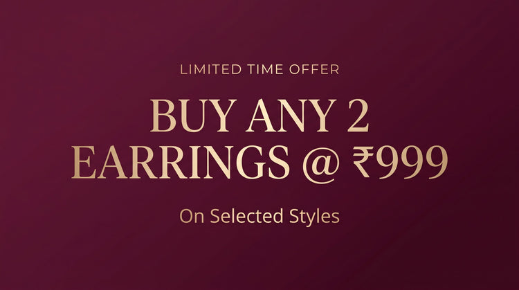 BUY ANY 2 EARRINGS @ 999