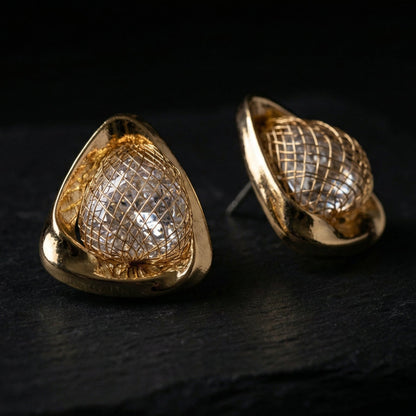SOLARIA MESH EARRINGS