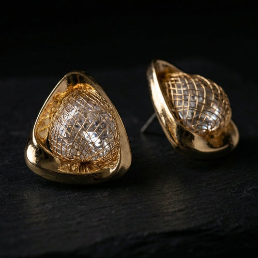 SOLARIA MESH EARRINGS