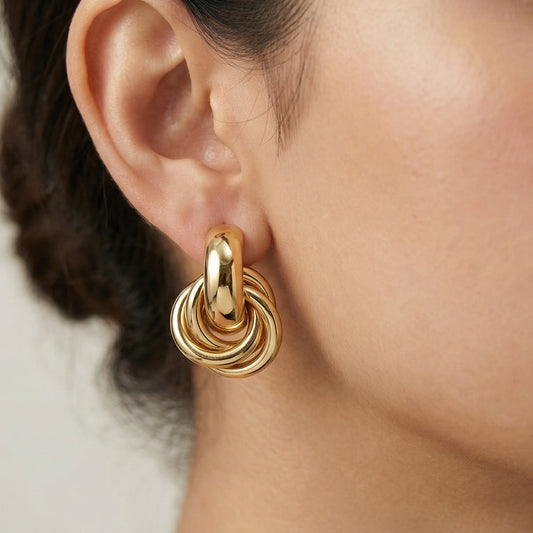AURELIA KNOT EARRINGS