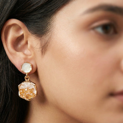 ELYSIAN FACET EARRING