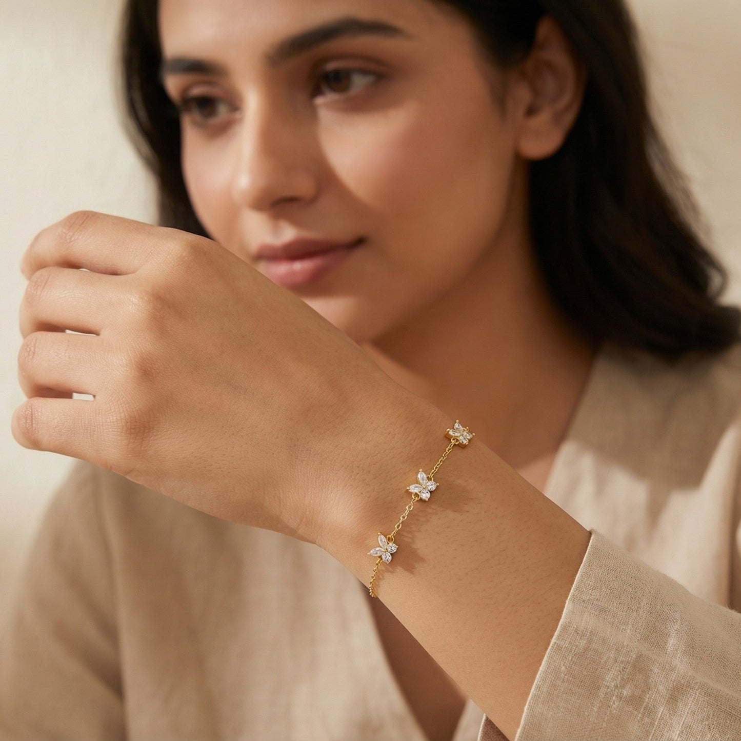 SAPPHIRE WINGS BRACELET