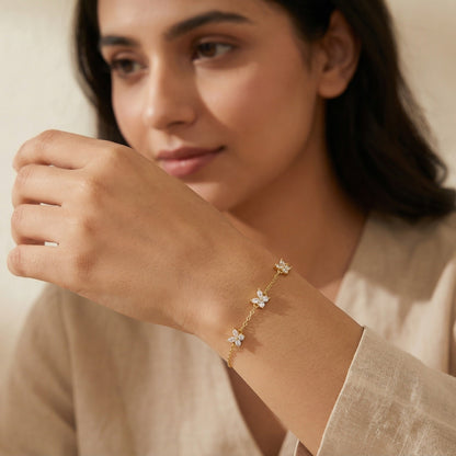 SAPPHIRE WINGS BRACELET