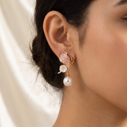 PEARL BLOSSOM EARRINGS
