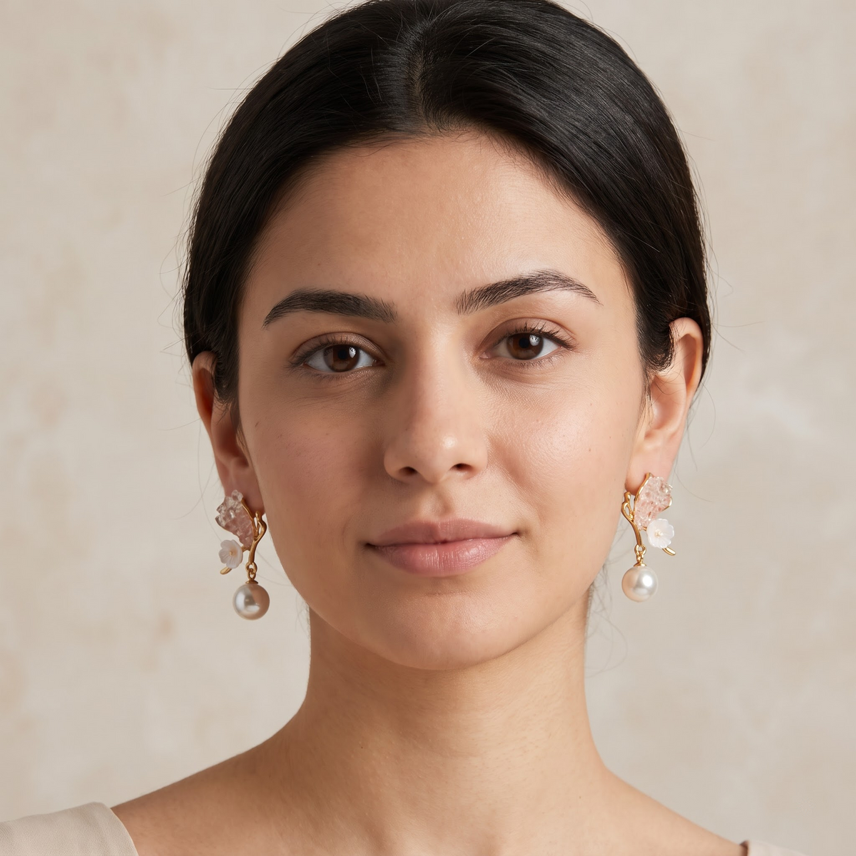 PEARL BLOSSOM EARRINGS